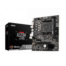 Carte mere MSI A520M-A-PRO 2D4 MATX am4