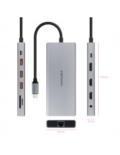 Dock USB-C vers 2xHDMI + DP... 2