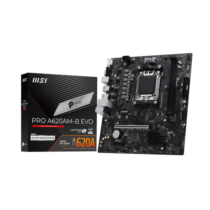 Carte mere MSI PRO A620AM-B EVO D5 M.2 mATX AM5