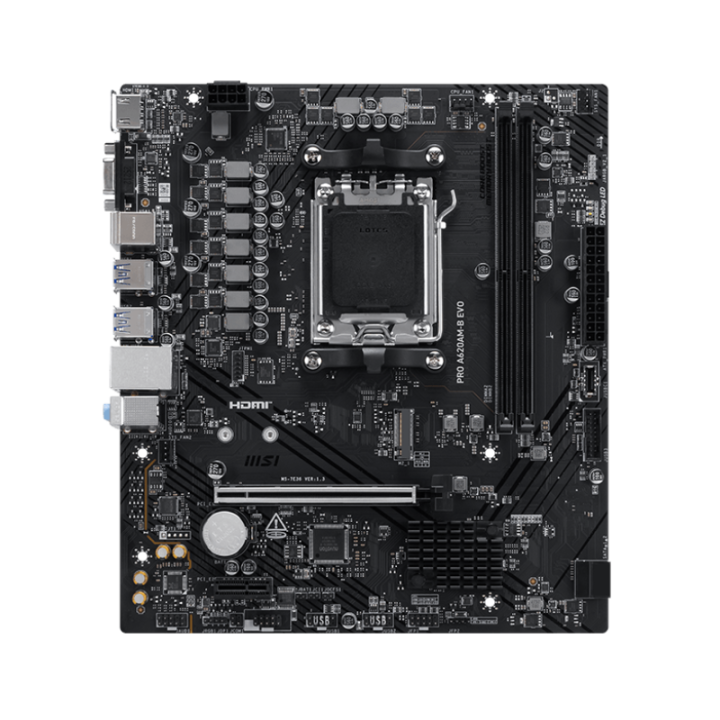 Carte mere MSI PRO A620AM-B EVO D5 M.2 mATX AM5
