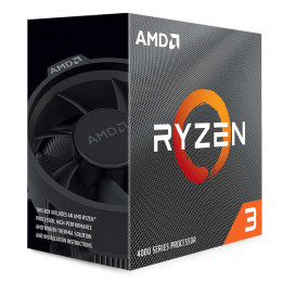 AMD RYZEN 3 4100 3.8ghz 4ghz avec ventirad SANS GRAPH AM4