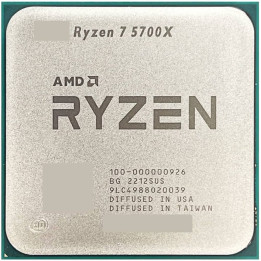 AMD RYZEN 5 5700X 3.4 4.6ghz 6 coeurs 35mb plateau AM4