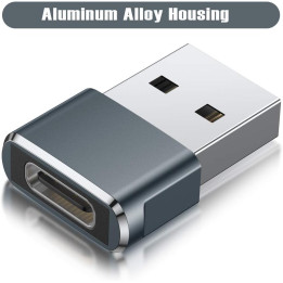 Adaptateur USB-A Male vers USB-C Femelle