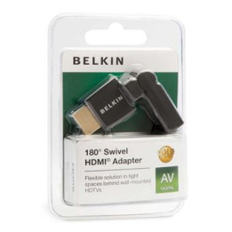 Adaptateur HDMI femelle vers male pivotant 180 degres BELKIN