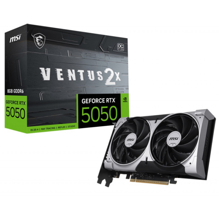 Carte graphique RTX 5050 8g MSI VENTUS 2x OC