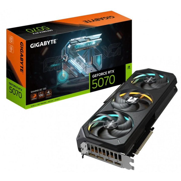 Carte graphique RTX 5070 12gb GIGABYTE GAMING OC GDDR7 3vent