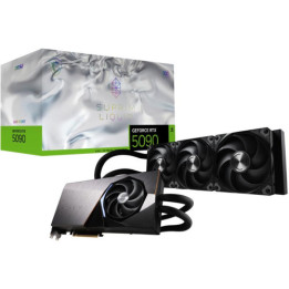 Carte graphique RTX 5090  32g MSI SUPRIM LIQUID SOC refroidissement liquide