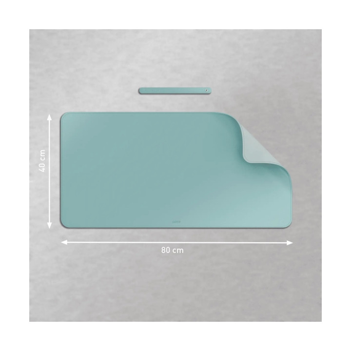 Tapis de souris grand format 800 x 400 mm BLEU PASTEL