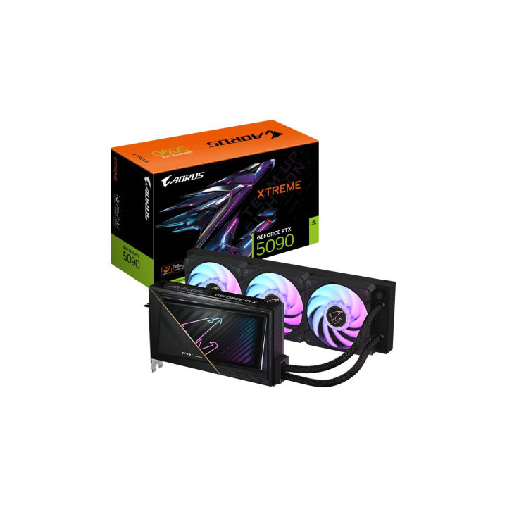 Carte graphique RTX 5090  32g GIGABYTE AURUS X W refroidissement liquide