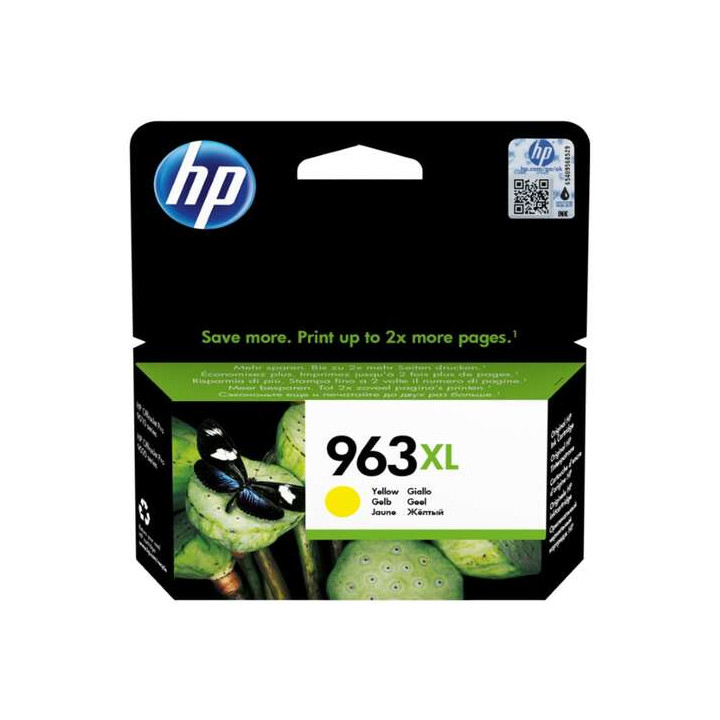 Cartouche ORIGINALE HP 963XL jaune 3JA29AE