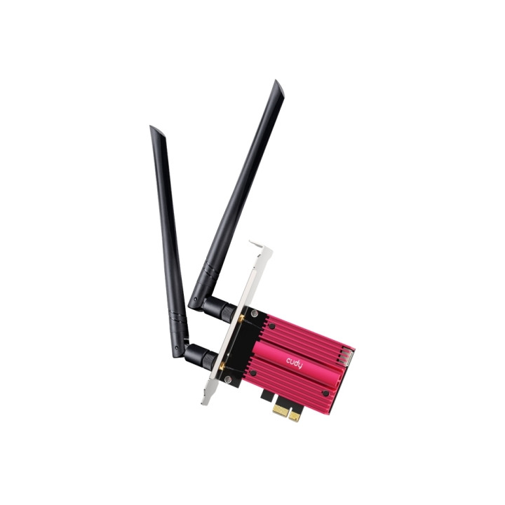 Carte pci express wifi 7 CUDY BE9300  5800mbps tribande 2.4 5 6ghz AMD seulement