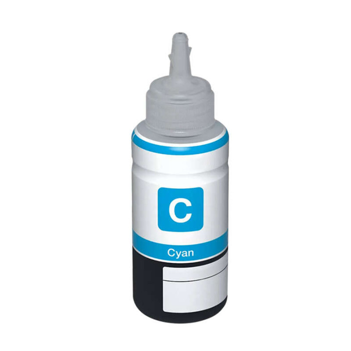 Bouteille d encre compatible EPSON 102 103 104 107 T6641 T6731 CYAN