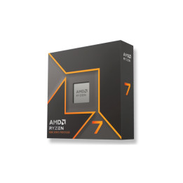 AMD RYZEN 7 9700X 5.5ghz 8 coeurs 16 coeurs 40mo BOITE AM5