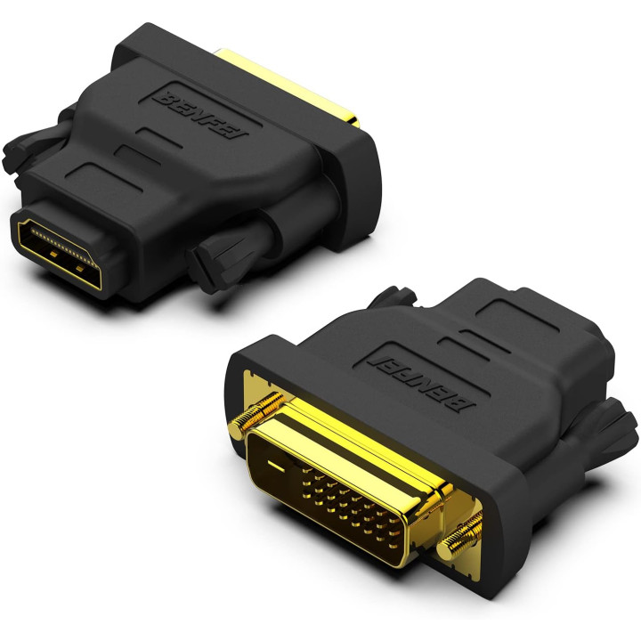 Adaptateur HDMI vers DVI Bi-directionnelle DVI vers HDMI