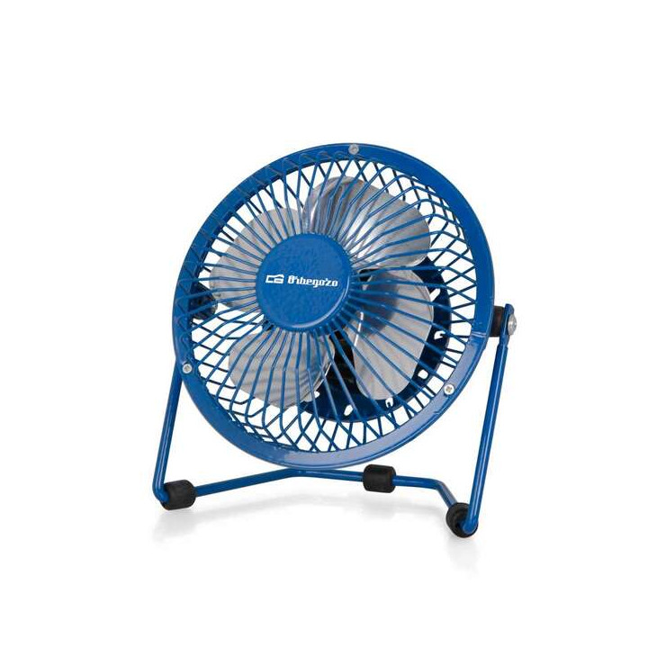 Ventilateur usb avec interrupteur BLEU