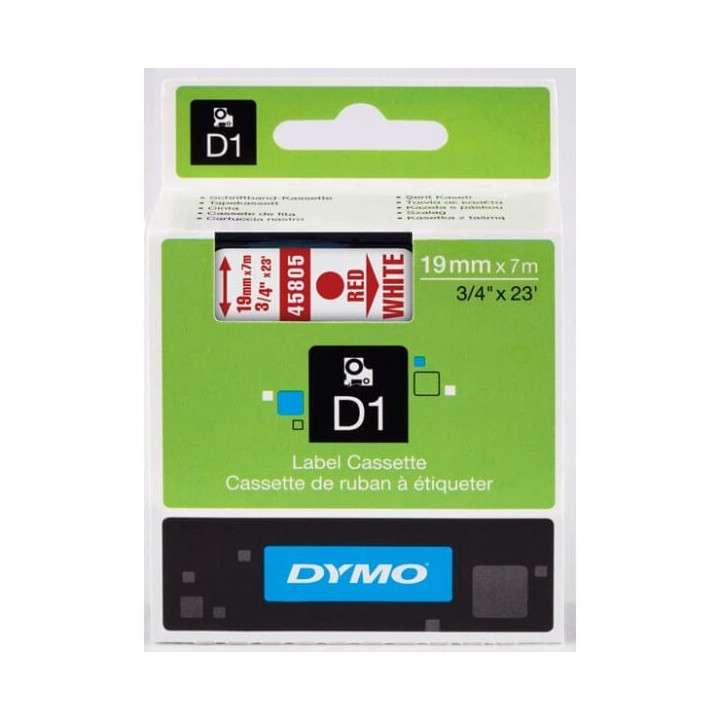 Dymo D1 - ruban d'étiquettes autocollantes - 6mm x 7m - S0720780