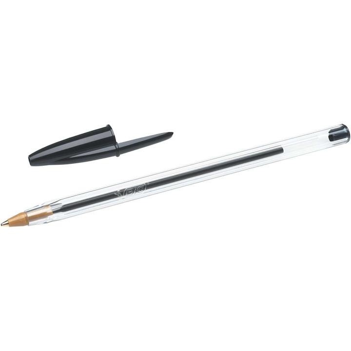 BIC stylo à bille cristal original  noir  x50