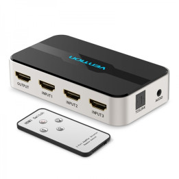 Splitter HDMI 3 entrees 1 sortie + telecommande VENTION