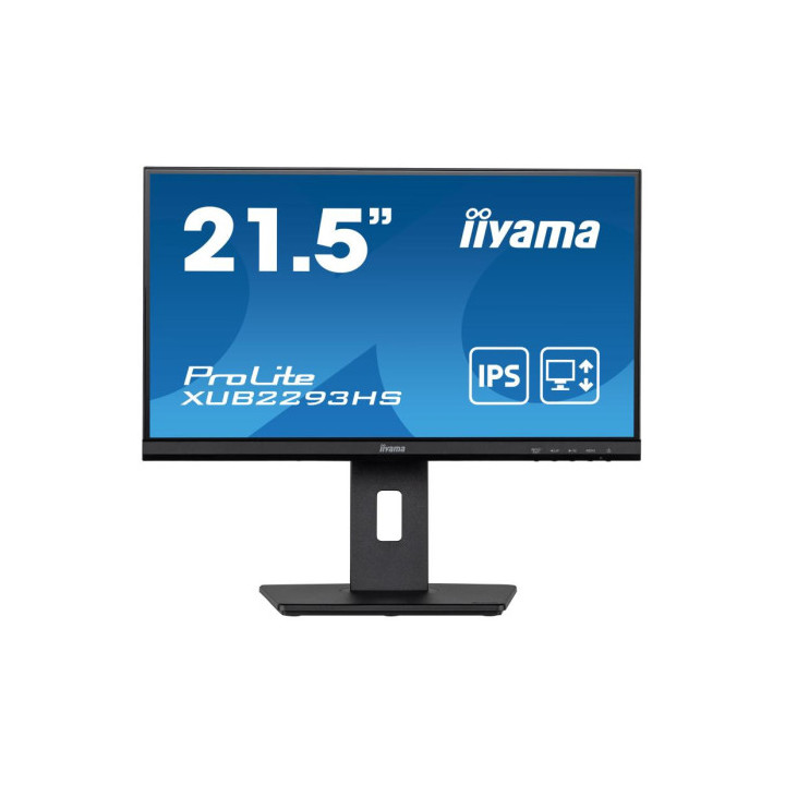 22 IIYAMA XUB2293HS-B3 1920x1080 IPS 3ms 75hz  vga hdmi HP bords fins PIVOT