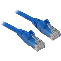 Cable RJ45 Droit SSTP LSZH  cat 6A 5m Bleu