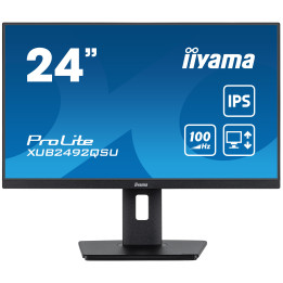 24 IIYAMA XUB2492QSU-B1 2560X1440  IPS 0.5ms 100hz DP hdmi HP usb PIVOT