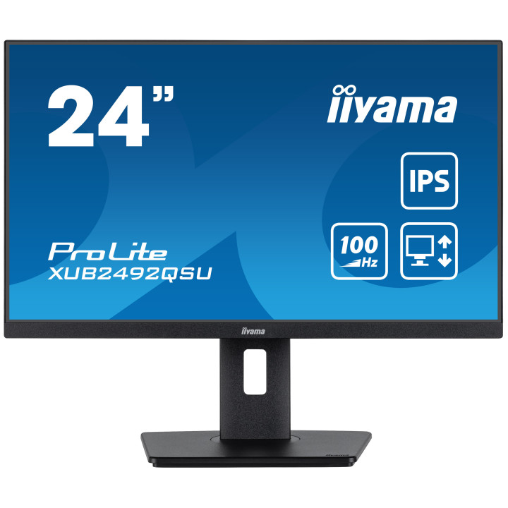 24 IIYAMA XUB2492QSU-B1 2560X1440  IPS 0.5ms 100hz DP hdmi HP usb PIVOT