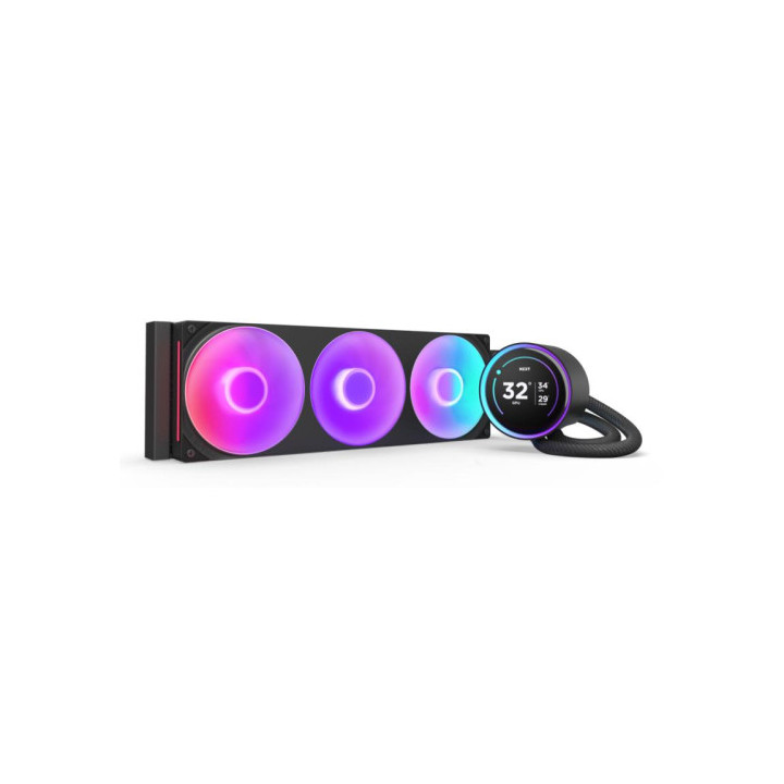 Refroidissement liquide NZXT KRAKEN ELITE 360 rgb v2  RL-KR36E-B2 noir