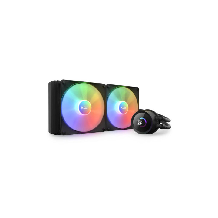 Refroidissement liquide NZXT KRAKEN  280 rgb  RL-KR280-B1 noir
