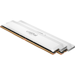 DDR5 32gb 2x16gb 6400  CRUCIAL PRO  CP2K16G64C38U5W blanche