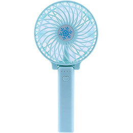 Mini ventilateur à main rechargeable - rose orange bleu vert