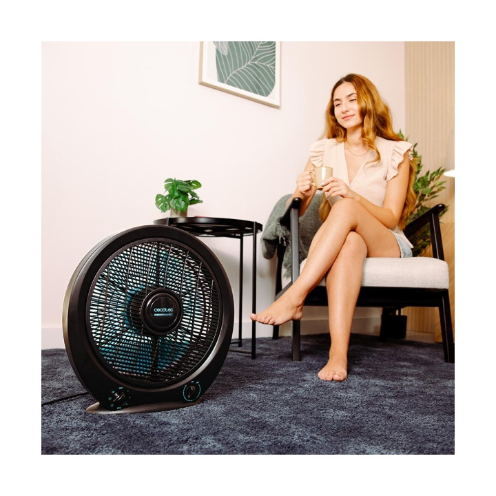 Ventilateur CECOTEC ENERGYSILENCE 4500 Power Box 45w 30.5cm noir