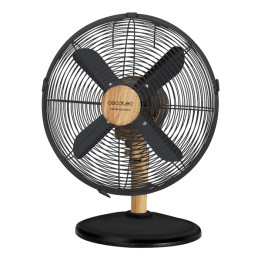 Ventilateur CECOTEC ENERGYSILENCE 600 WoodDesk 40w diam 30.5cm noir bois