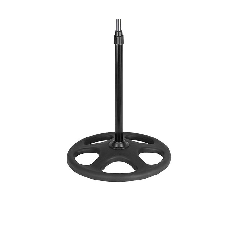 Ventilateur MUVIP MV0594 sur pied indus 75w diam 45cm argent noir