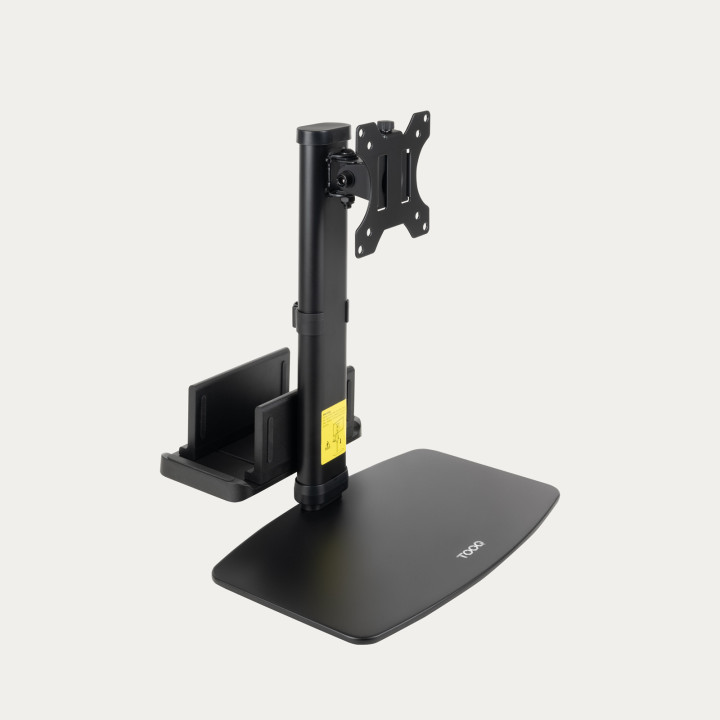 Support ecran et mini PC de bureau max 27' vesa