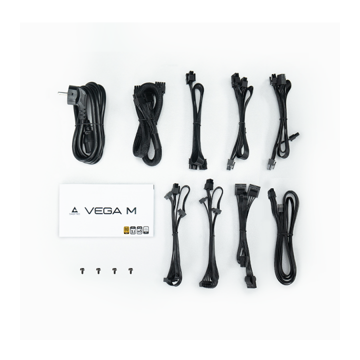Alimentation 1000w CHIEFTEC Vega M  80+Gold modulaire