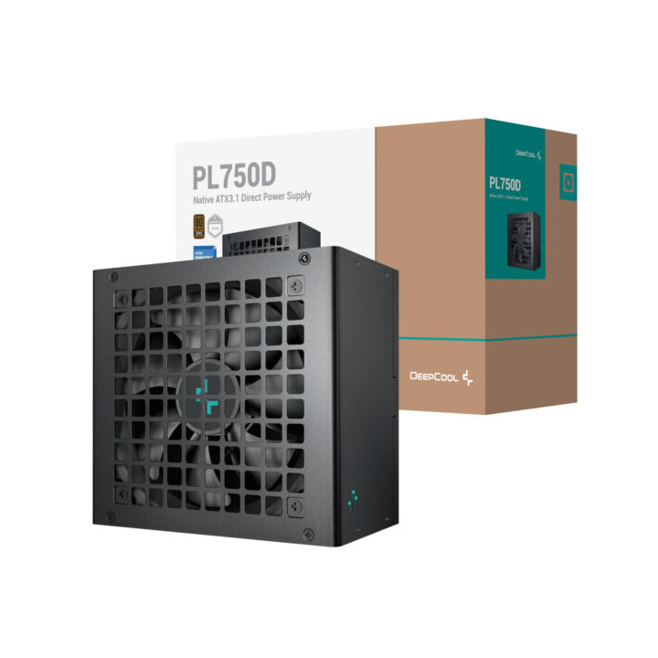 Alimentation 750w DEEPCOOL PL750D ATX   80+ BRONZE