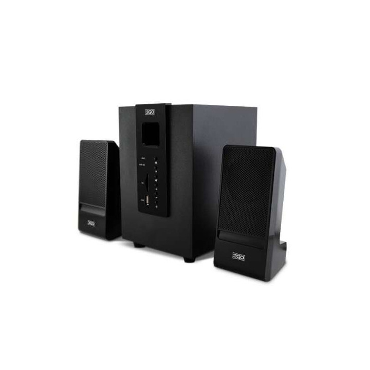 Haut parleur 2.1 3GO 20w 2 sat + 1 caisson + telecommande