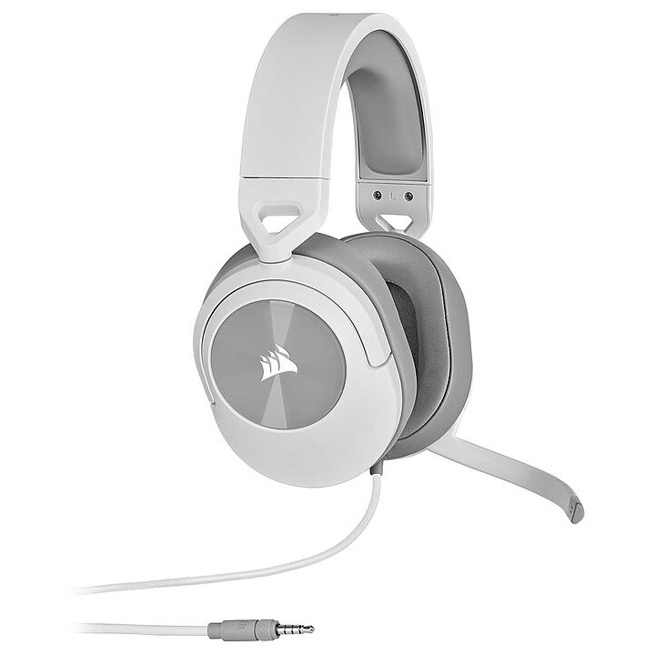 Casque micro CORSAIR HS55  stereo blanc PC MAC PS4 PS5 NINTENDO SWITCH GAMER