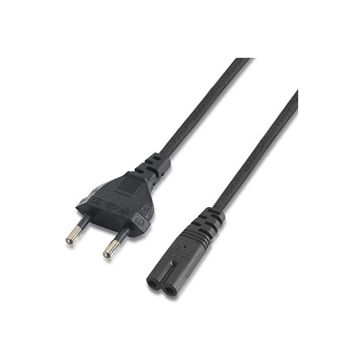 Cable alimentation secteur bipolaire (transfo portable/lcd)