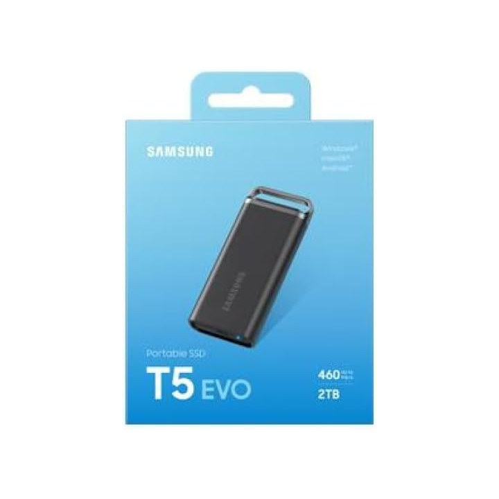 Disque dur externe SSD 2 Tera SAMSUNG T5 EVO  noir