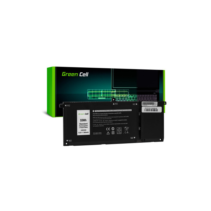 Batterie COMPATIBLE  DELL H5CKD 3600mAh 15.2v 56w GREEN CELL