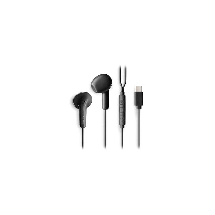Ecouteurs micro intra auriculaire filaire USB-C Noir NGS CROSS GLIDE