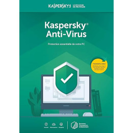 Kaspersky antivirus   1 an 3 pc