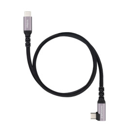 Cable USB-C vers USB-C  coudé 0.5m 5A 100w