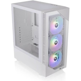 Boitier THERMALTAKE V200 TG ARGB ATX blanc