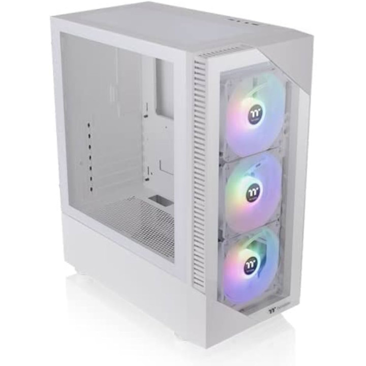 Boitier THERMALTAKE V200 TG ARGB ATX blanc