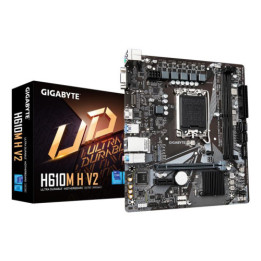 Carte mere GIGABYTE H610M H V2 vga hdmi --DDR5-- matx s1700
