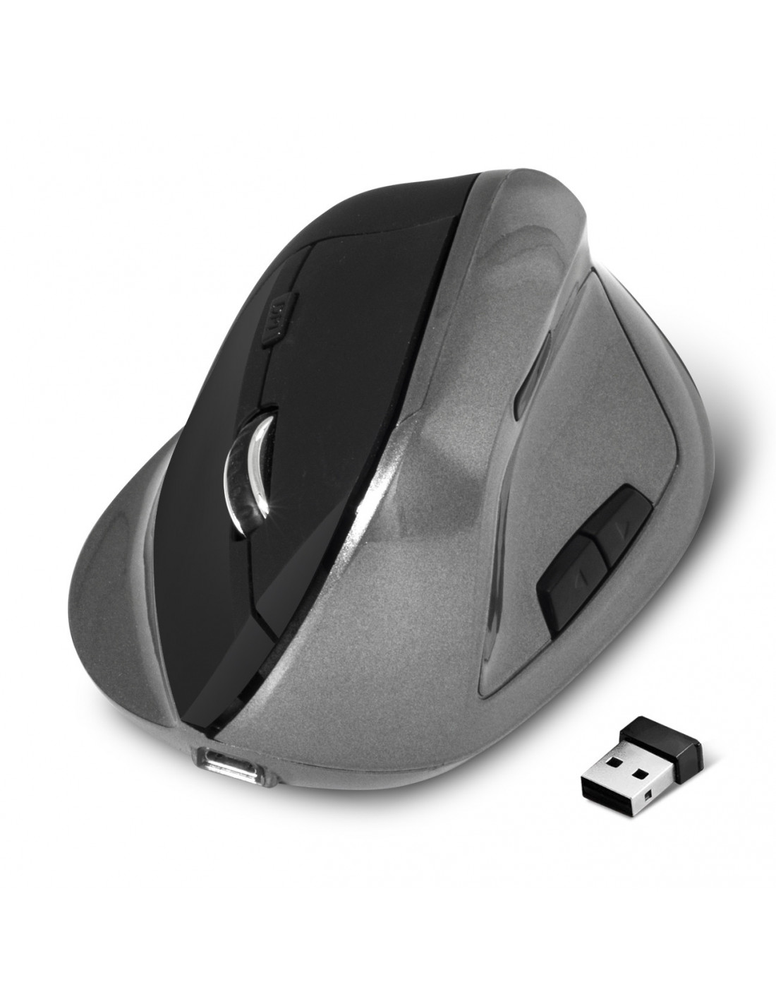 Souris ergonomique sans fil pour droitier Delux Wow Grip Mouse - Souri –